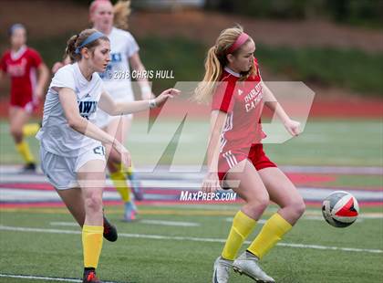 Thumbnail 3 in Charlotte Latin vs. Charlotte Catholic (Queen City Showcase) photogallery.