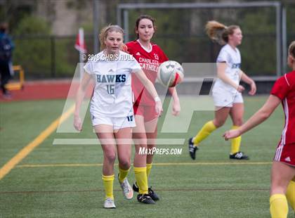 Thumbnail 2 in Charlotte Latin vs. Charlotte Catholic (Queen City Showcase) photogallery.