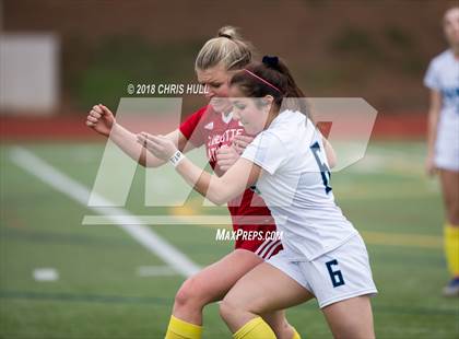 Thumbnail 3 in Charlotte Latin vs. Charlotte Catholic (Queen City Showcase) photogallery.