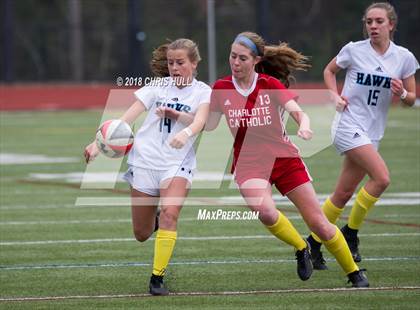 Thumbnail 2 in Charlotte Latin vs. Charlotte Catholic (Queen City Showcase) photogallery.