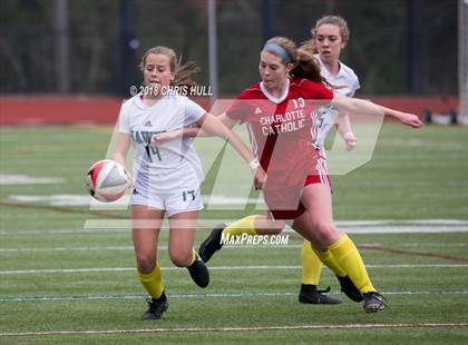 Thumbnail 1 in Charlotte Latin vs. Charlotte Catholic (Queen City Showcase) photogallery.