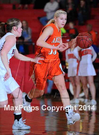 Thumbnail 3 in Buhler vs Abilene (McPherson Substate 1st Round) photogallery.