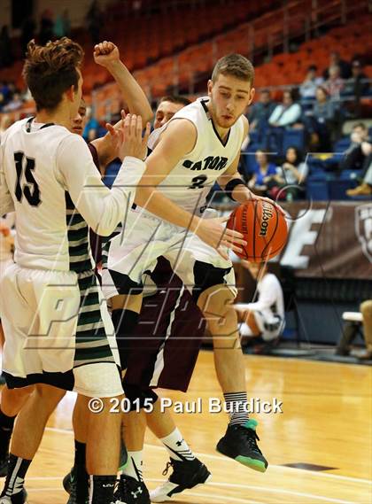 Thumbnail 3 in Portville vs Allegany-Limestone (IAABO Holiday Tournament) photogallery.