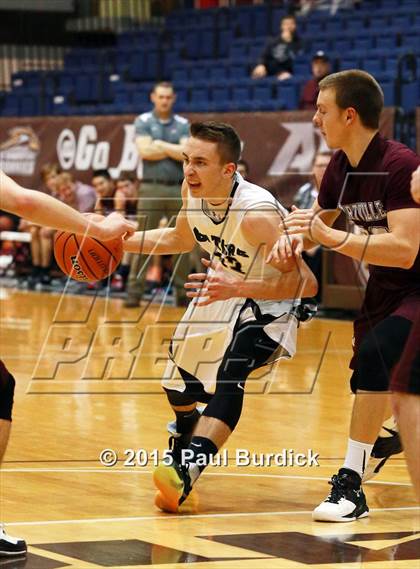 Thumbnail 2 in Portville vs Allegany-Limestone (IAABO Holiday Tournament) photogallery.