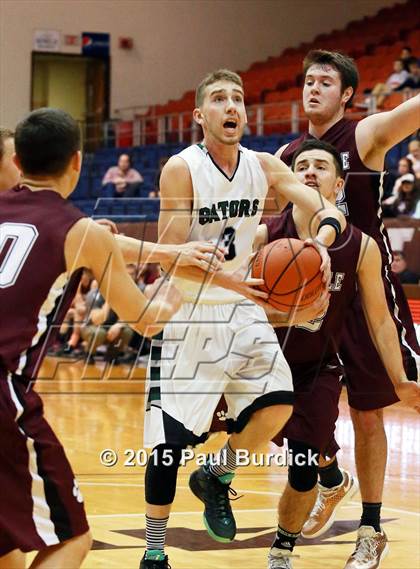 Thumbnail 2 in Portville vs Allegany-Limestone (IAABO Holiday Tournament) photogallery.