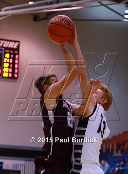 Thumbnail 3 in Portville vs Allegany-Limestone (IAABO Holiday Tournament) photogallery.