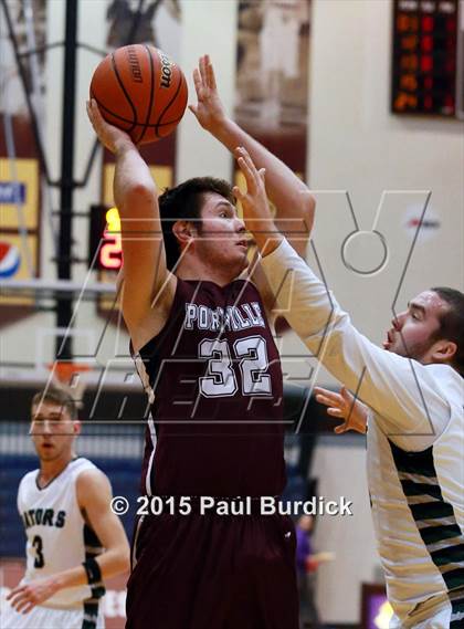 Thumbnail 1 in Portville vs Allegany-Limestone (IAABO Holiday Tournament) photogallery.