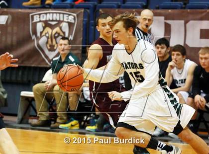 Thumbnail 3 in Portville vs Allegany-Limestone (IAABO Holiday Tournament) photogallery.