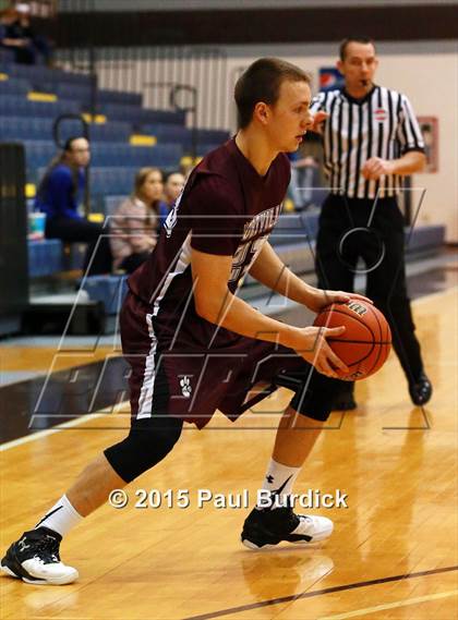 Thumbnail 2 in Portville vs Allegany-Limestone (IAABO Holiday Tournament) photogallery.