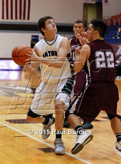 Thumbnail 2 in Portville vs Allegany-Limestone (IAABO Holiday Tournament) photogallery.
