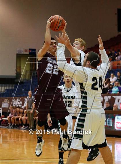 Thumbnail 2 in Portville vs Allegany-Limestone (IAABO Holiday Tournament) photogallery.