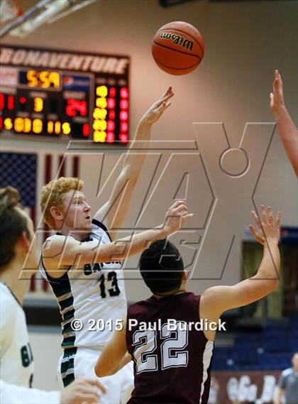 Thumbnail 2 in Portville vs Allegany-Limestone (IAABO Holiday Tournament) photogallery.