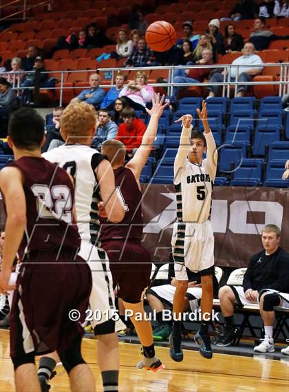 Thumbnail 2 in Portville vs Allegany-Limestone (IAABO Holiday Tournament) photogallery.