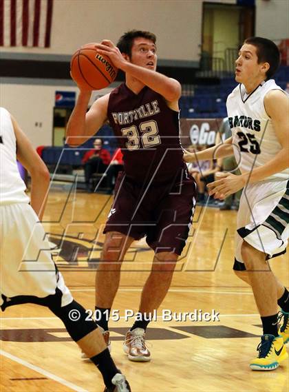 Thumbnail 1 in Portville vs Allegany-Limestone (IAABO Holiday Tournament) photogallery.