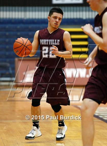 Thumbnail 2 in Portville vs Allegany-Limestone (IAABO Holiday Tournament) photogallery.
