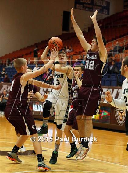 Thumbnail 2 in Portville vs Allegany-Limestone (IAABO Holiday Tournament) photogallery.