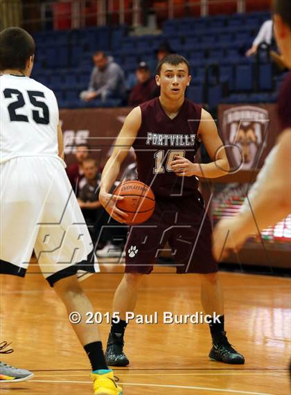 Thumbnail 2 in Portville vs Allegany-Limestone (IAABO Holiday Tournament) photogallery.