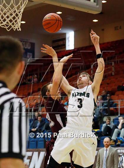 Thumbnail 1 in Portville vs Allegany-Limestone (IAABO Holiday Tournament) photogallery.