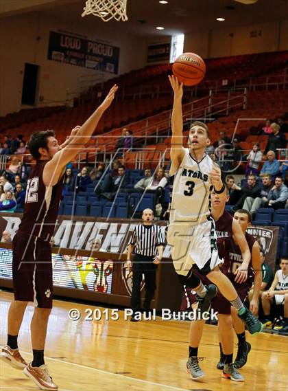 Thumbnail 2 in Portville vs Allegany-Limestone (IAABO Holiday Tournament) photogallery.