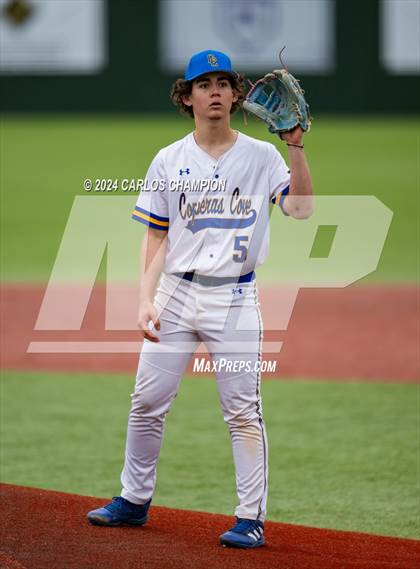 Thumbnail 2 in Ellison [C. E.] vs. Copperas Cove (Liberty Hill Tournament) photogallery.