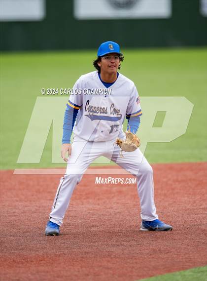 Thumbnail 2 in Ellison [C. E.] vs. Copperas Cove (Liberty Hill Tournament) photogallery.
