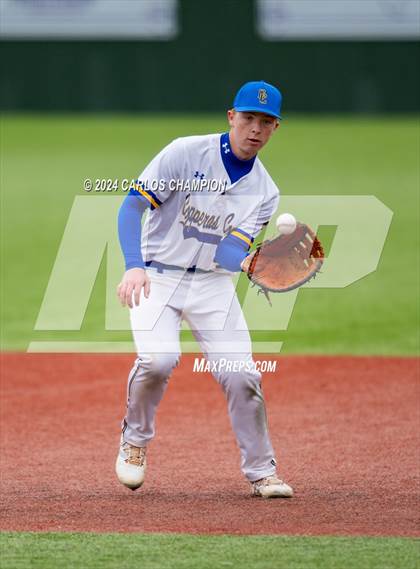 Thumbnail 2 in Ellison [C. E.] vs. Copperas Cove (Liberty Hill Tournament) photogallery.