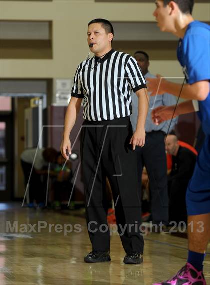 Thumbnail 1 in Beverly Hills vs. Capital Christian (MaxPreps Holiday Classic) photogallery.