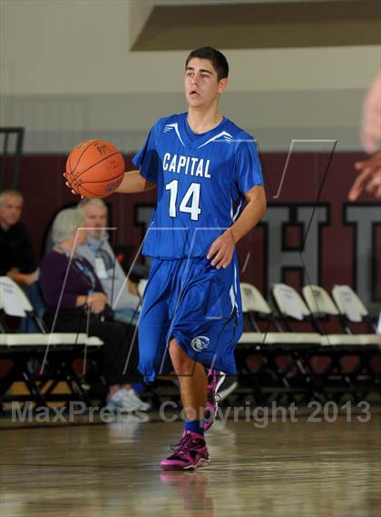 Thumbnail 3 in Beverly Hills vs. Capital Christian (MaxPreps Holiday Classic) photogallery.