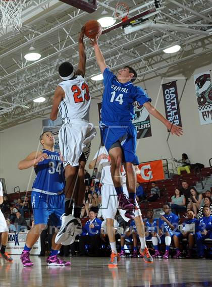 Thumbnail 3 in Beverly Hills vs. Capital Christian (MaxPreps Holiday Classic) photogallery.