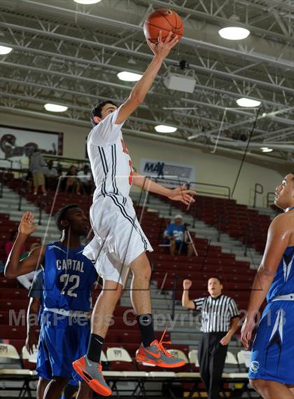 Thumbnail 2 in Beverly Hills vs. Capital Christian (MaxPreps Holiday Classic) photogallery.