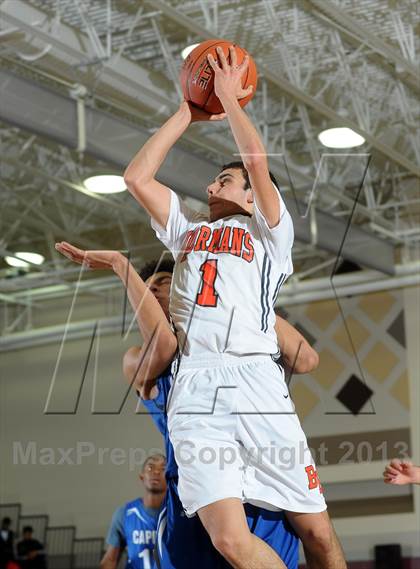 Thumbnail 1 in Beverly Hills vs. Capital Christian (MaxPreps Holiday Classic) photogallery.