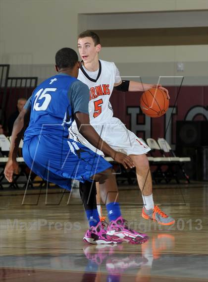 Thumbnail 3 in Beverly Hills vs. Capital Christian (MaxPreps Holiday Classic) photogallery.