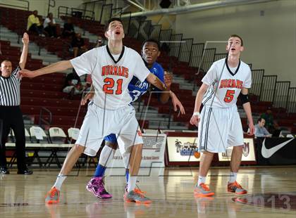 Thumbnail 1 in Beverly Hills vs. Capital Christian (MaxPreps Holiday Classic) photogallery.