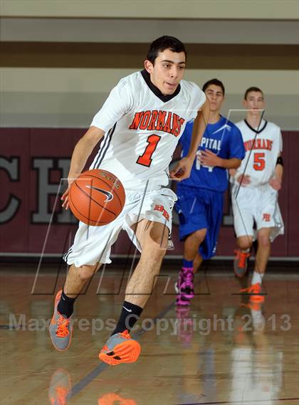 Thumbnail 2 in Beverly Hills vs. Capital Christian (MaxPreps Holiday Classic) photogallery.