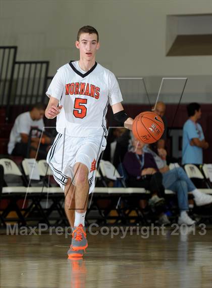 Thumbnail 1 in Beverly Hills vs. Capital Christian (MaxPreps Holiday Classic) photogallery.