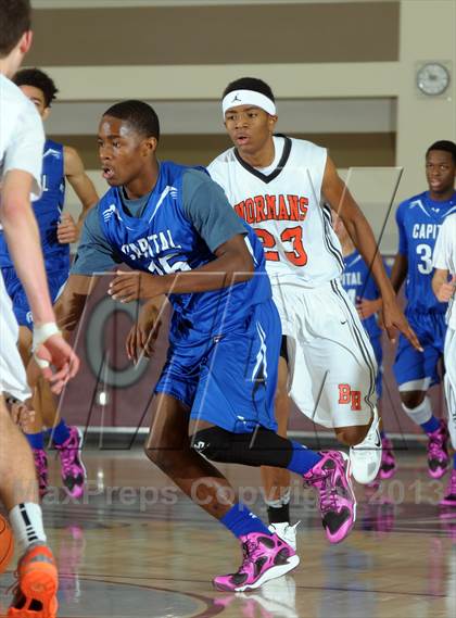 Thumbnail 2 in Beverly Hills vs. Capital Christian (MaxPreps Holiday Classic) photogallery.