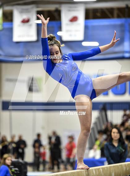 Thumbnail 3 in CHSAA State Gymnastics Meet 4A Preliminaries photogallery.