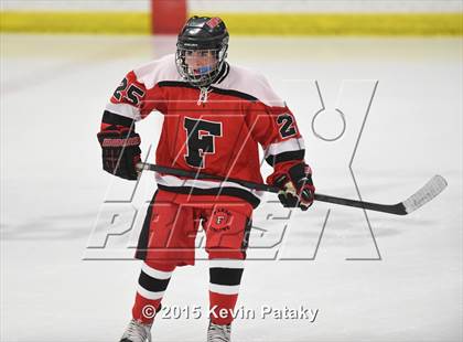 Thumbnail 3 in Fairfield Warde/Ludlowe vs. Branford (CIAC D2 Quarterfinal) photogallery.