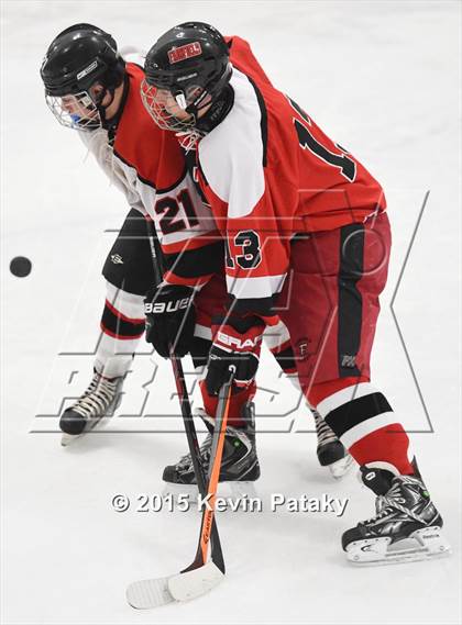 Thumbnail 3 in Fairfield Warde/Ludlowe vs. Branford (CIAC D2 Quarterfinal) photogallery.