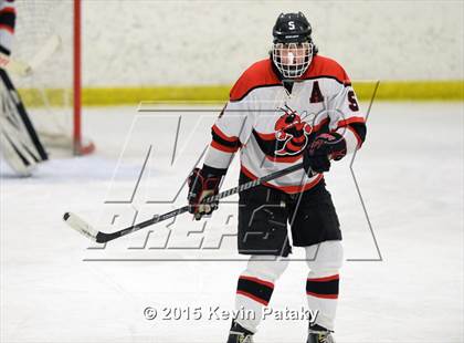 Thumbnail 2 in Fairfield Warde/Ludlowe vs. Branford (CIAC D2 Quarterfinal) photogallery.