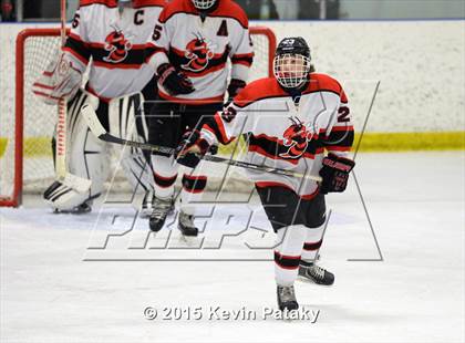 Thumbnail 1 in Fairfield Warde/Ludlowe vs. Branford (CIAC D2 Quarterfinal) photogallery.