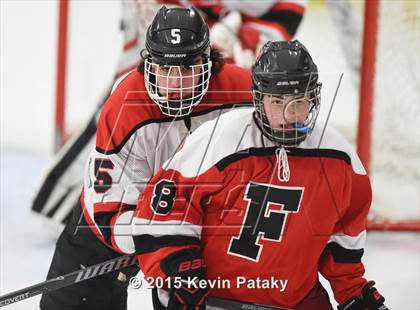 Thumbnail 2 in Fairfield Warde/Ludlowe vs. Branford (CIAC D2 Quarterfinal) photogallery.