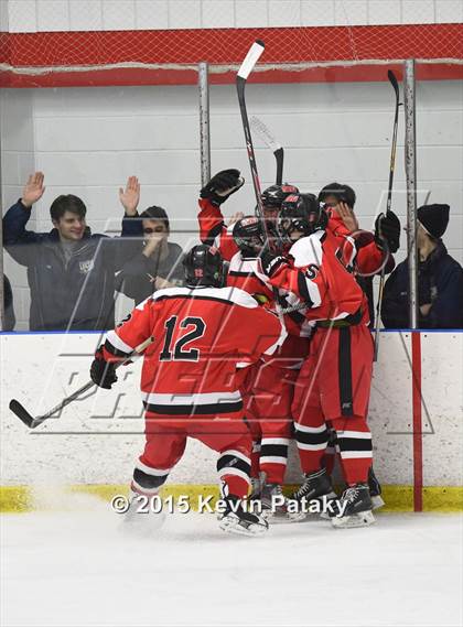 Thumbnail 2 in Fairfield Warde/Ludlowe vs. Branford (CIAC D2 Quarterfinal) photogallery.
