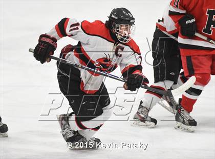 Thumbnail 3 in Fairfield Warde/Ludlowe vs. Branford (CIAC D2 Quarterfinal) photogallery.