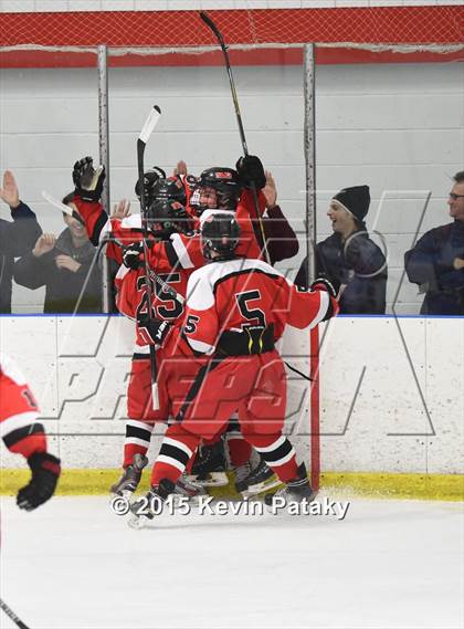 Thumbnail 1 in Fairfield Warde/Ludlowe vs. Branford (CIAC D2 Quarterfinal) photogallery.