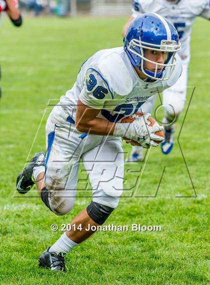 Thumbnail 2 in JV: Manchester vs. Southington photogallery.