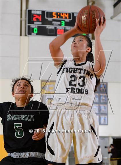 Thumbnail 3 in Ribet Academy vs. Orangewood Academy (CIF D5AA Final) photogallery.