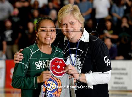 Thumbnail 2 in Ribet Academy vs. Orangewood Academy (CIF D5AA Final) photogallery.