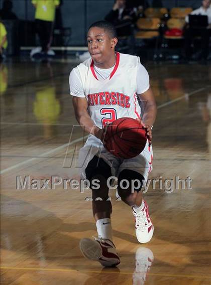 Thumbnail 1 in Riverside vs. Prestonwood Christian (City of Palms Classic) photogallery.