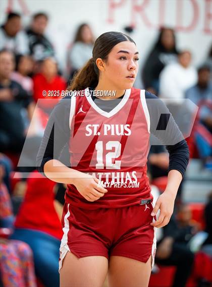 Thumbnail 1 in St. Pius X-St. Matthias Academy @ Rosamond (CIF State Divison V Regional Semifinals) photogallery.